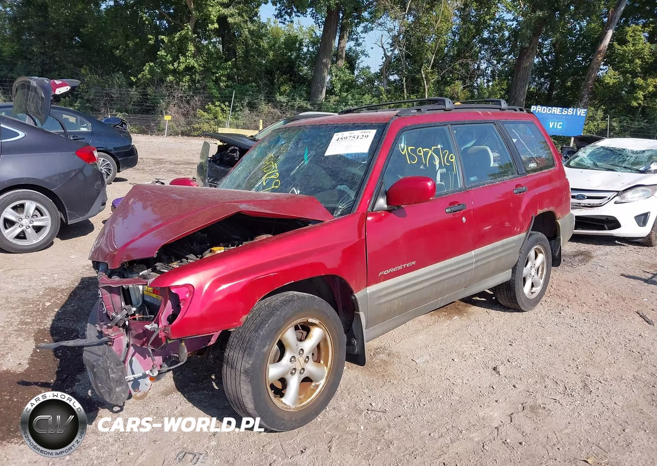 2001 Subaru Forester S VIN:JF1SF65551H744894 - 2