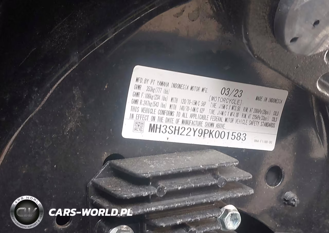 2023 Yamaha Czd300 A VIN:MH3SH22Y9PK001583 - 10