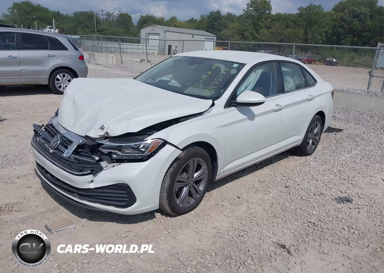2022 Volkswagen Jetta 1.5T Se VIN:3VWEM7BU1NM024179 - 2