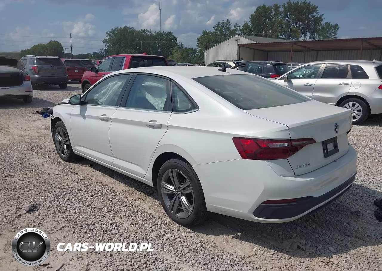2022 Volkswagen Jetta 1.5T Se VIN:3VWEM7BU1NM024179 - 3