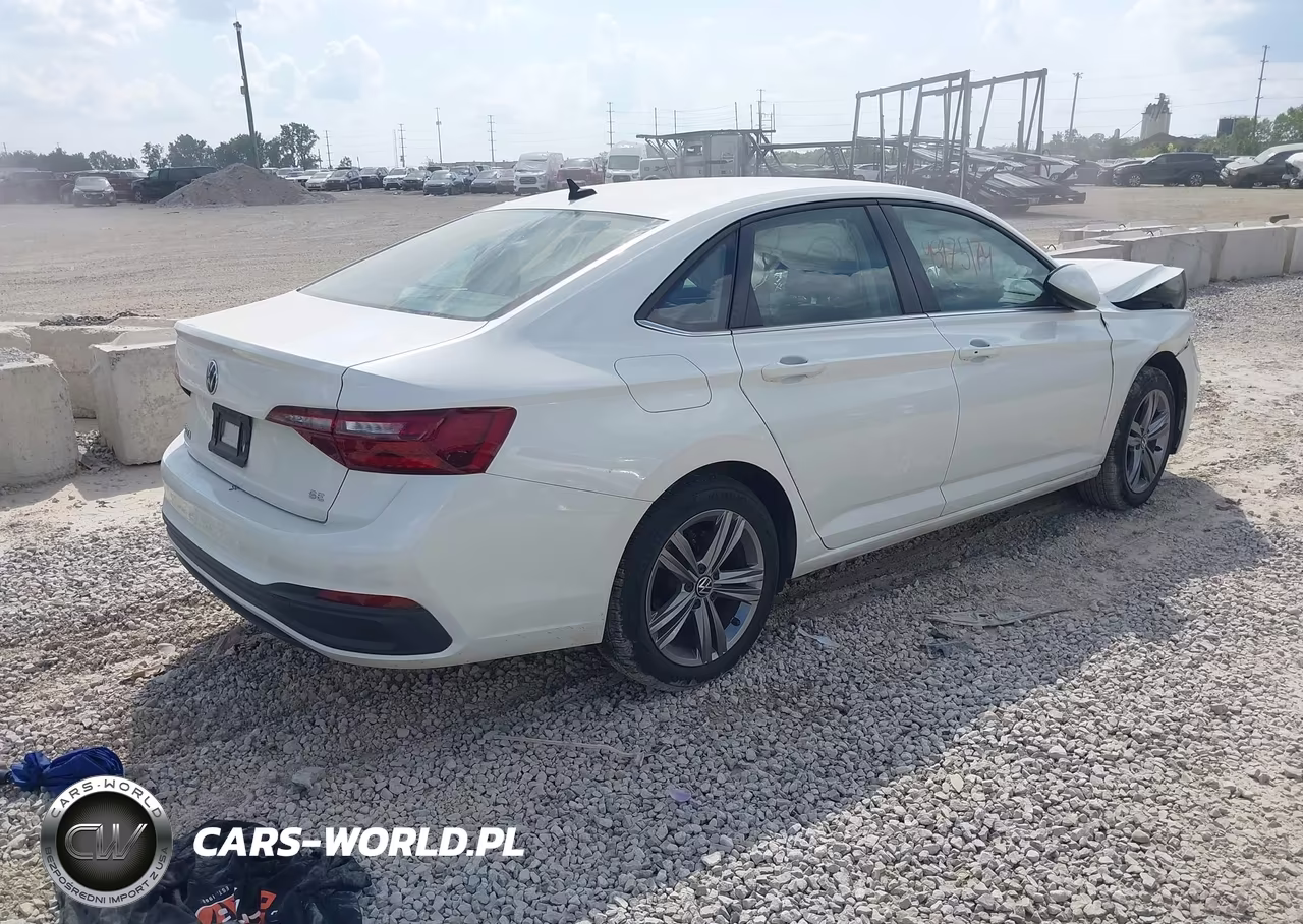 2022 Volkswagen Jetta 1.5T Se VIN:3VWEM7BU1NM024179 - 4