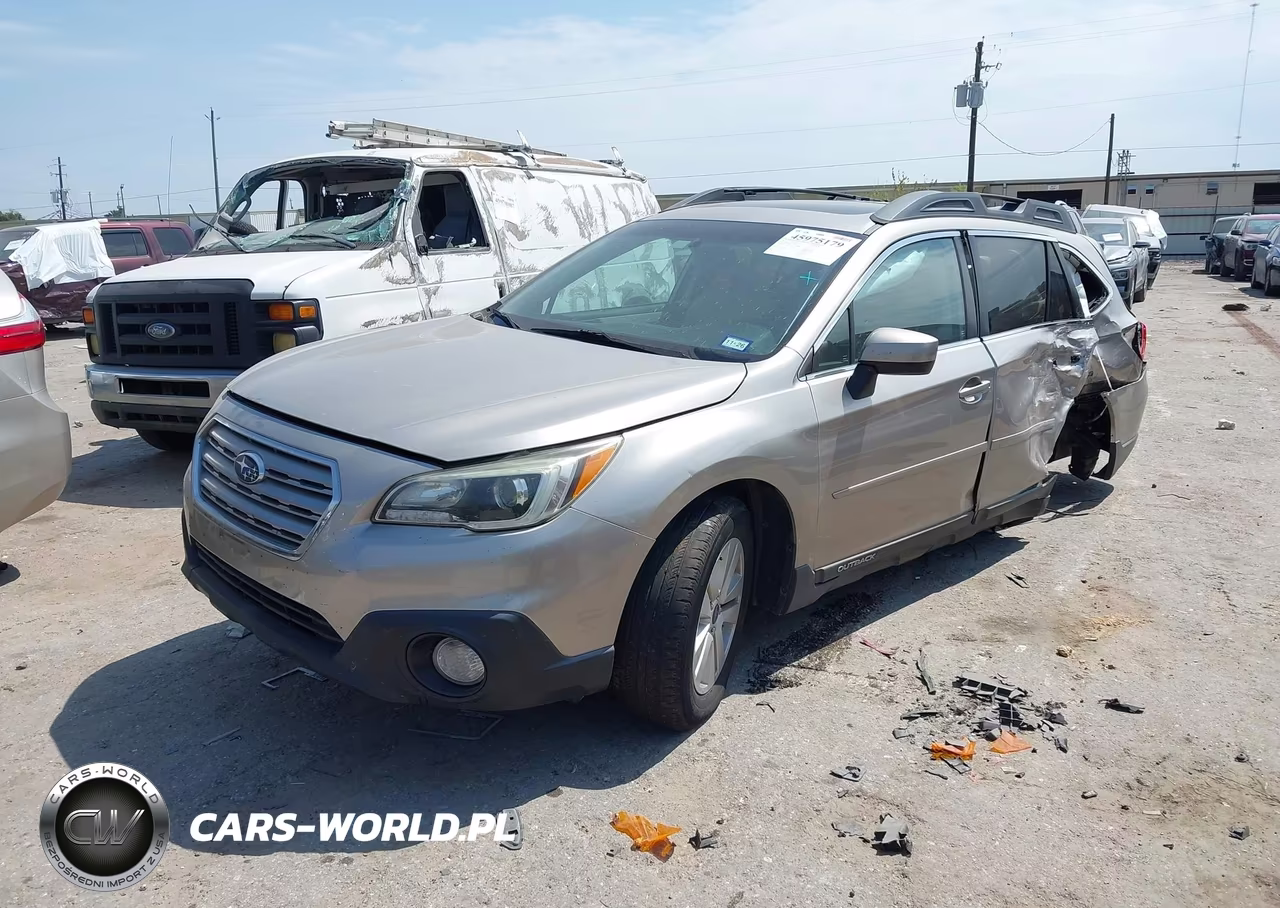 2015 Subaru Outback 2.5I Premium VIN:4S4BSBEC5F3216561 - 2
