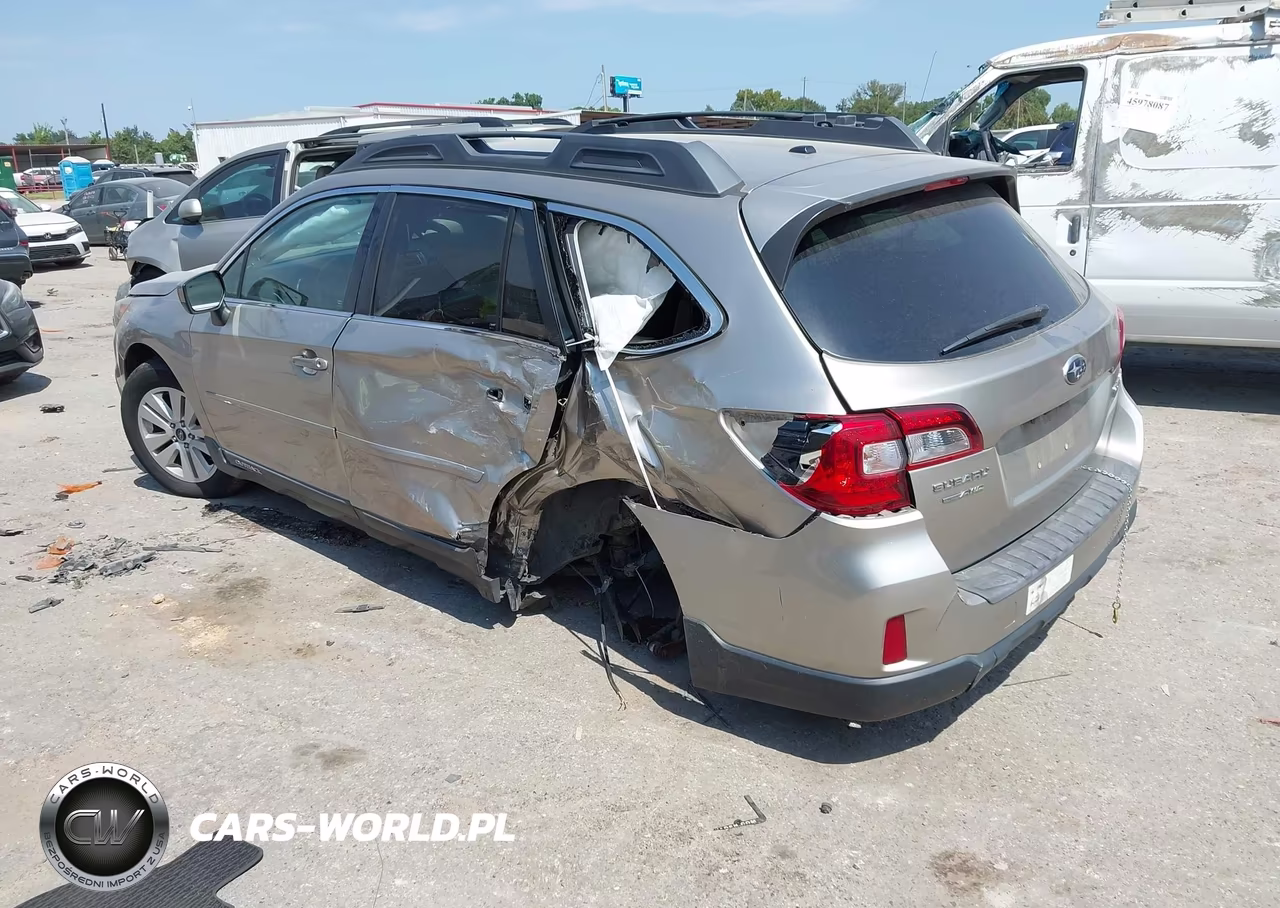 2015 Subaru Outback 2.5I Premium VIN:4S4BSBEC5F3216561 - 3