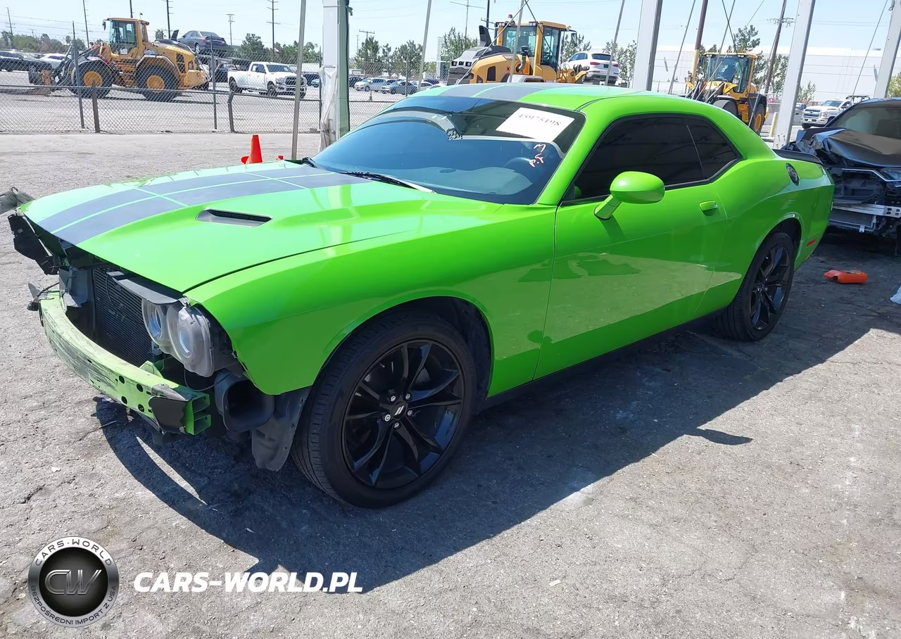 2017 Dodge Challenger Sxt VIN:2C3CDZAG6HH592646 - 2