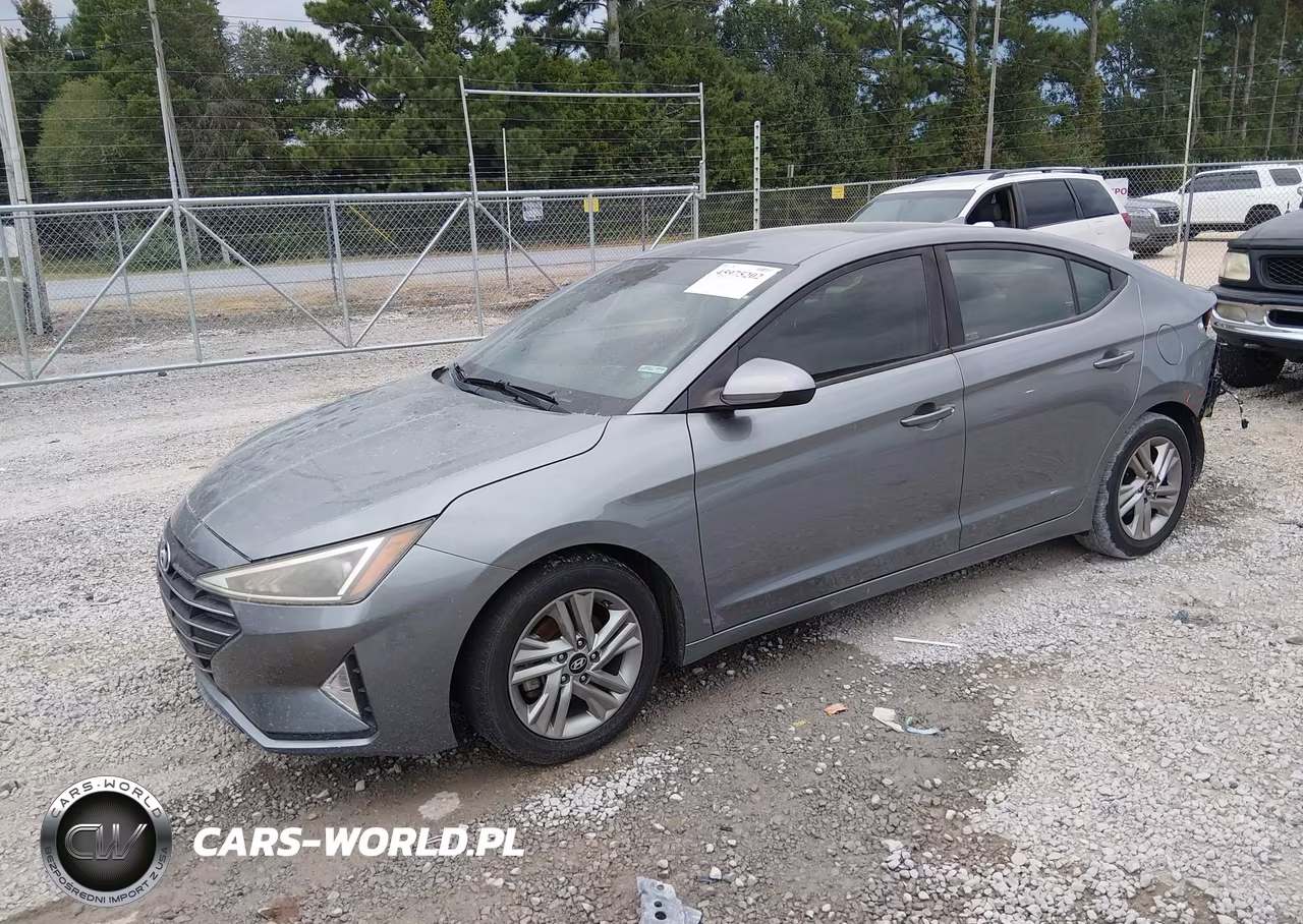 2019 Hyundai Elantra Sel VIN:KMHD84LF5KU733654 - 2