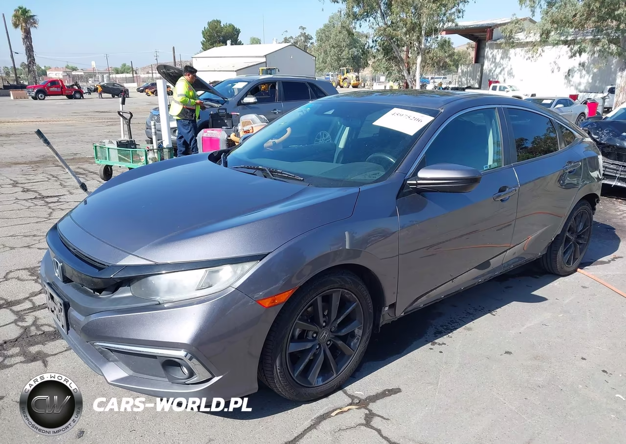 2019 Honda Civic Ex VIN:19XFC1F35KE216817 - 2