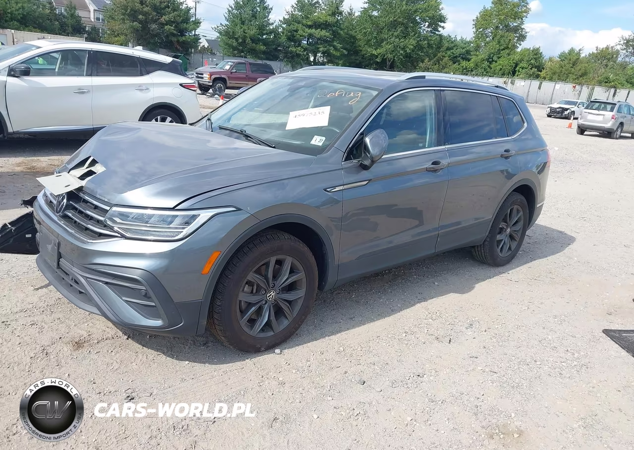 2022 Volkswagen Tiguan 2.0T Se VIN:3VV2B7AX4NM169435 - 2