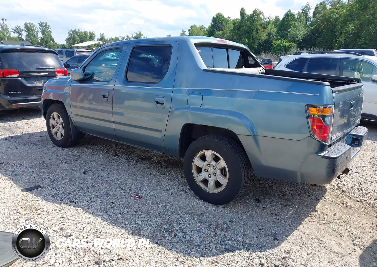 2006 Honda Ridgeline Rtl VIN:2HJYK16506H536551 - 3