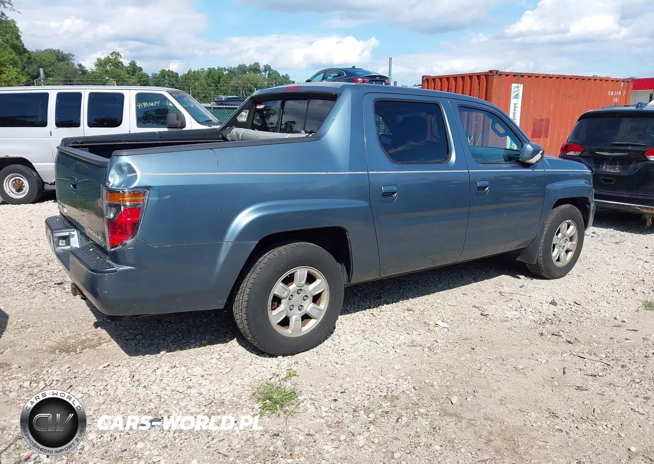 2006 Honda Ridgeline Rtl VIN:2HJYK16506H536551 - 4
