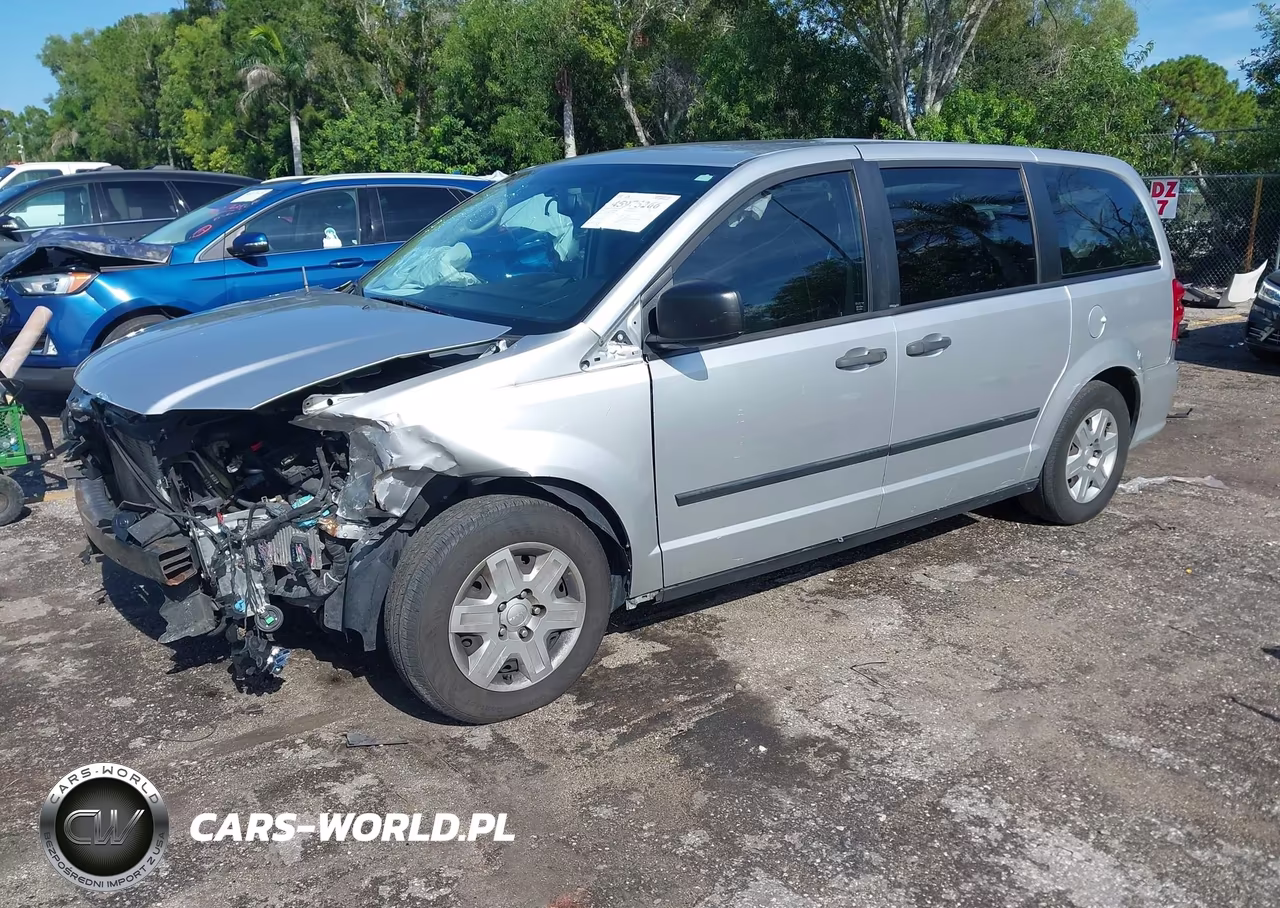 2012 Dodge Grand Caravan Se-Avp VIN:2C4RDGBG9CR394834 - 2