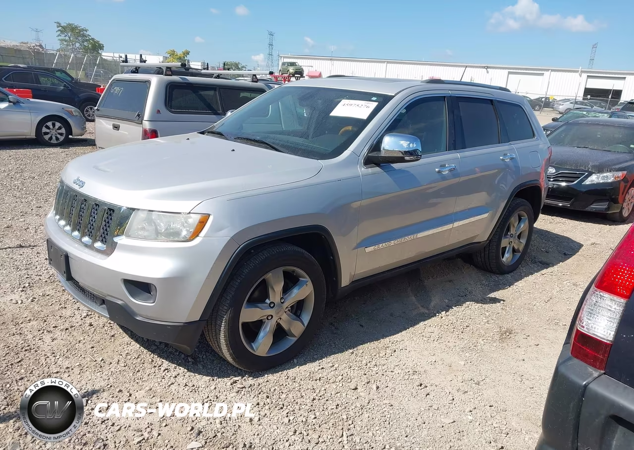 2013 Jeep Grand Cherokee Overland VIN:1C4RJECG1DC621438 - 2
