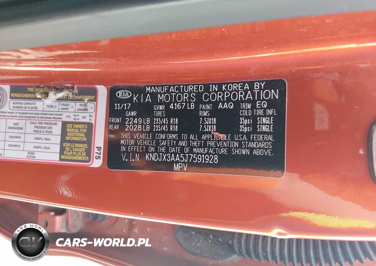 2018 Kia Soul ! VIN:KNDJX3AA5J7591928 - 9