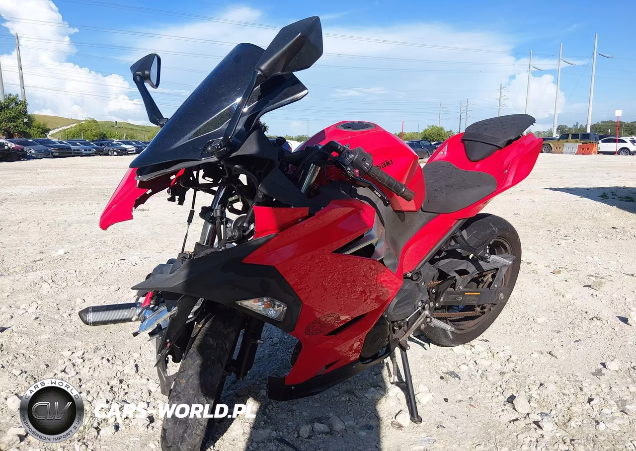 2021 Kawasaki Ex400 VIN:JKAEXKG11MDA98978 - 2