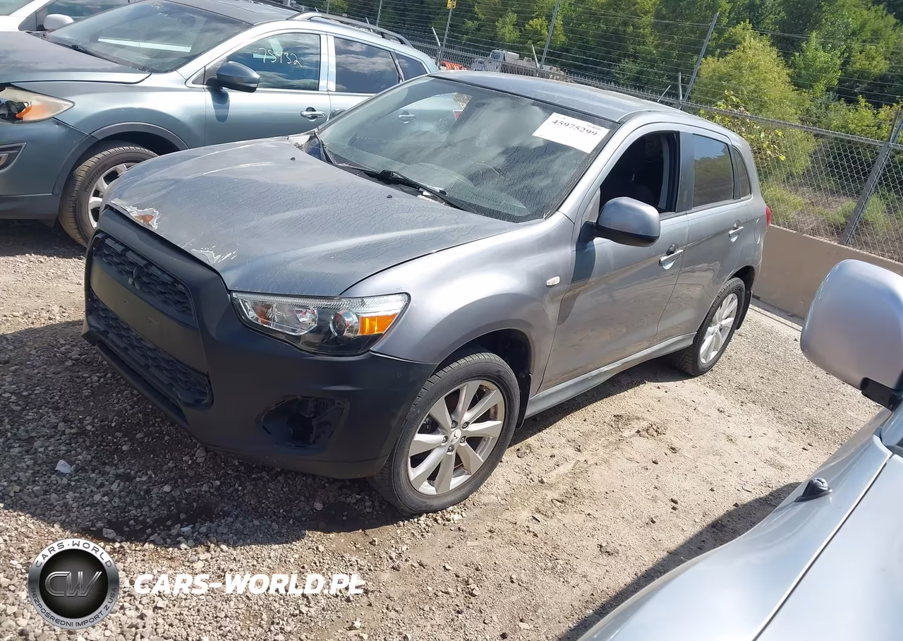 2013 Mitsubishi Outlander Sport Es VIN:4A4AP3AU0DE023377 - 2