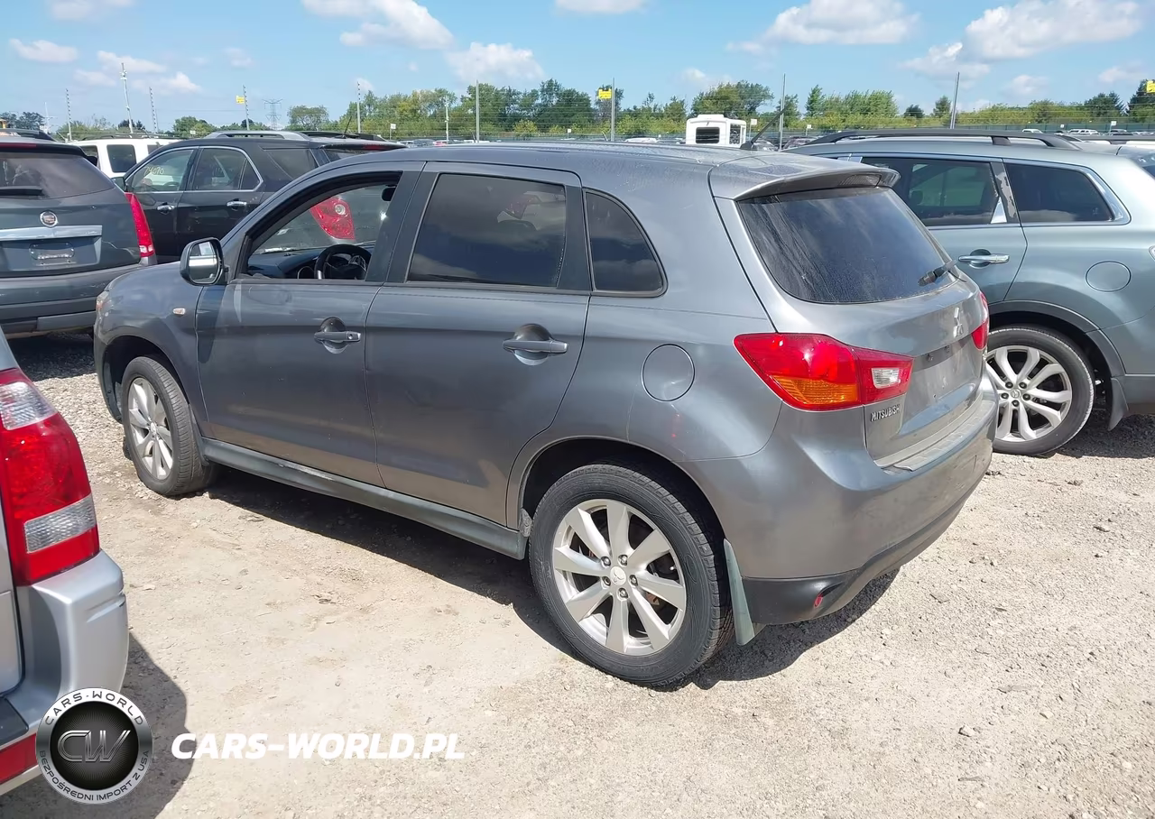 2013 Mitsubishi Outlander Sport Es VIN:4A4AP3AU0DE023377 - 3