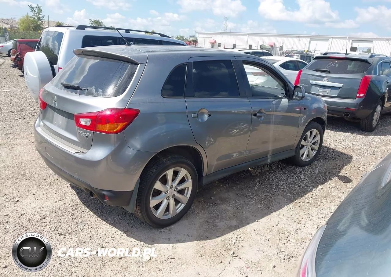 2013 Mitsubishi Outlander Sport Es VIN:4A4AP3AU0DE023377 - 4