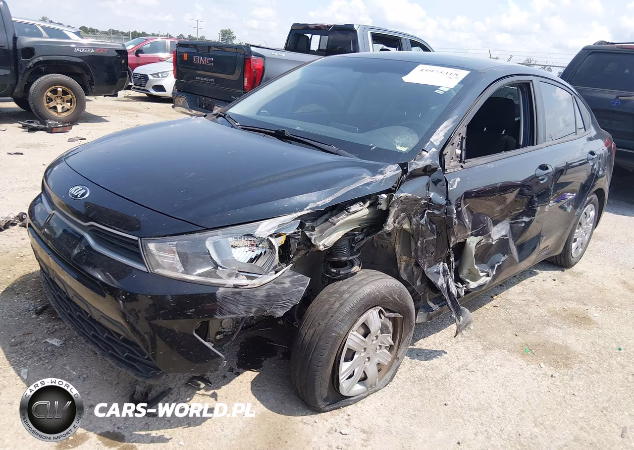 2021 Kia Rio Lx VIN:3KPA24AD7ME408208 - 2