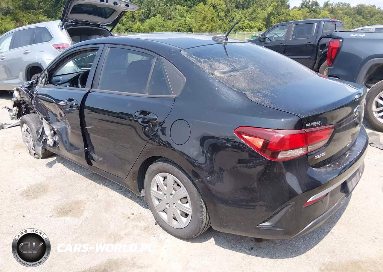 2021 Kia Rio Lx VIN:3KPA24AD7ME408208 - 3