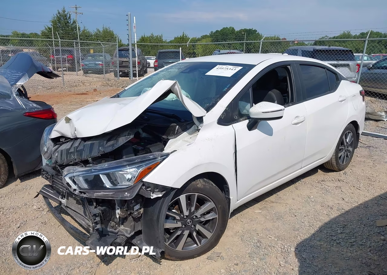 2021 Nissan Versa Sv Xtronic Cvt VIN:3N1CN8EV1ML923701 - 2