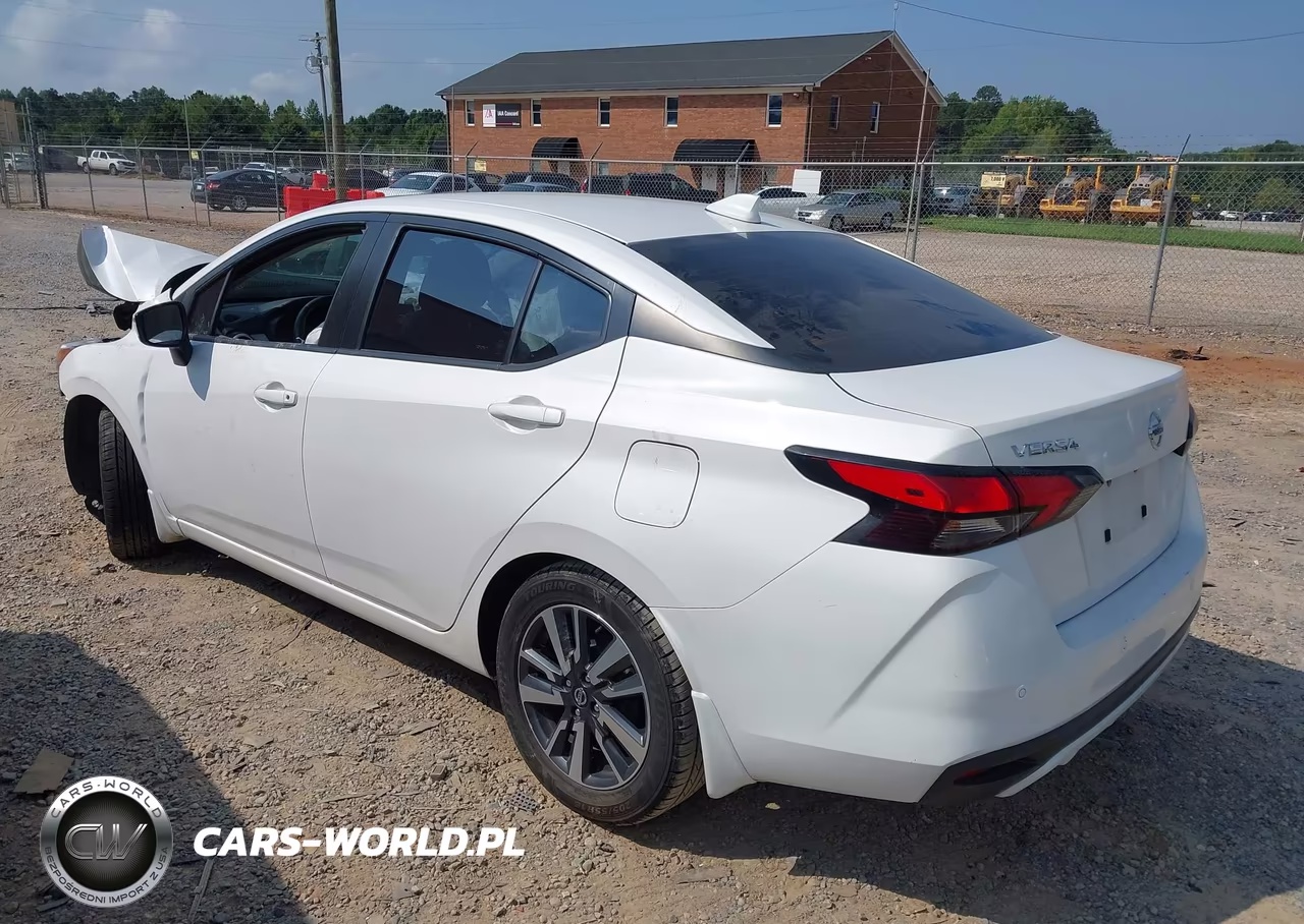 2021 Nissan Versa Sv Xtronic Cvt VIN:3N1CN8EV1ML923701 - 3
