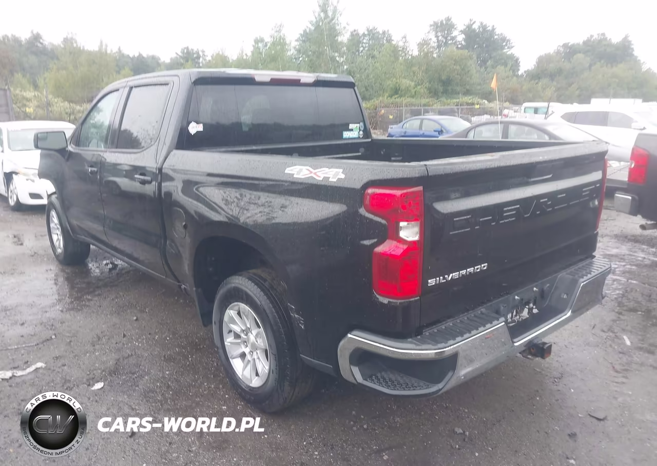 2022 Chevrolet Silverado 1500 Ltd 4Wd Short Bed Lt VIN:3GCUYDED5NG211596 - 3