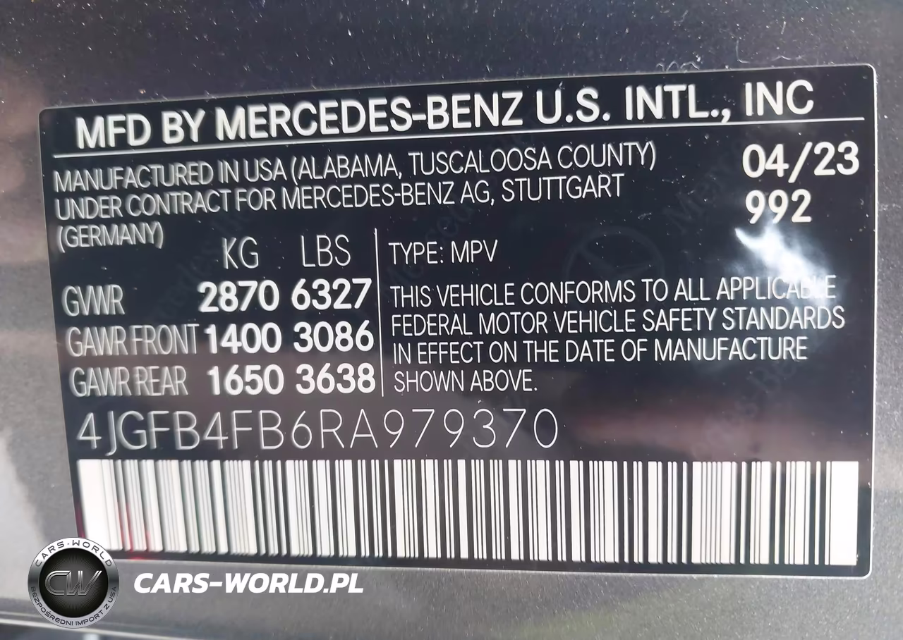 2024 Mercedes-Benz Gle 350 4Matic VIN:4JGFB4FB6RA979370 - 9