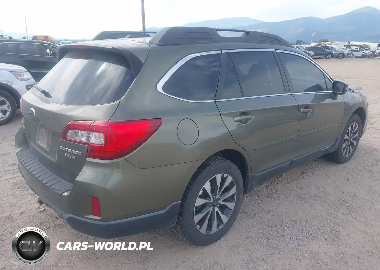 2015 Subaru Outback 3.6R Limited VIN:4S4BSENCXF3244826 - 4
