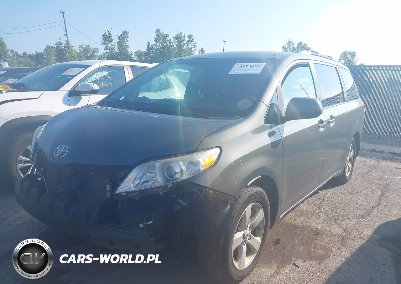 2012 Toyota Sienna Le V6 8 Passenger VIN:5TDKK3DC1CS276178 - 2