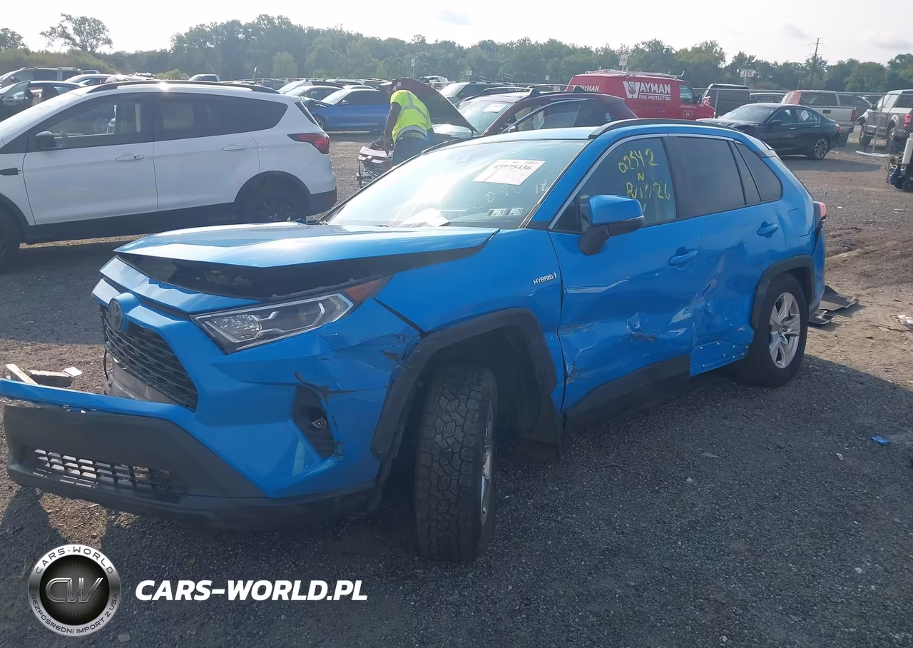 2019 Toyota Rav4 Hybrid Xle VIN:2T3RWRFV6KW034150 - 2