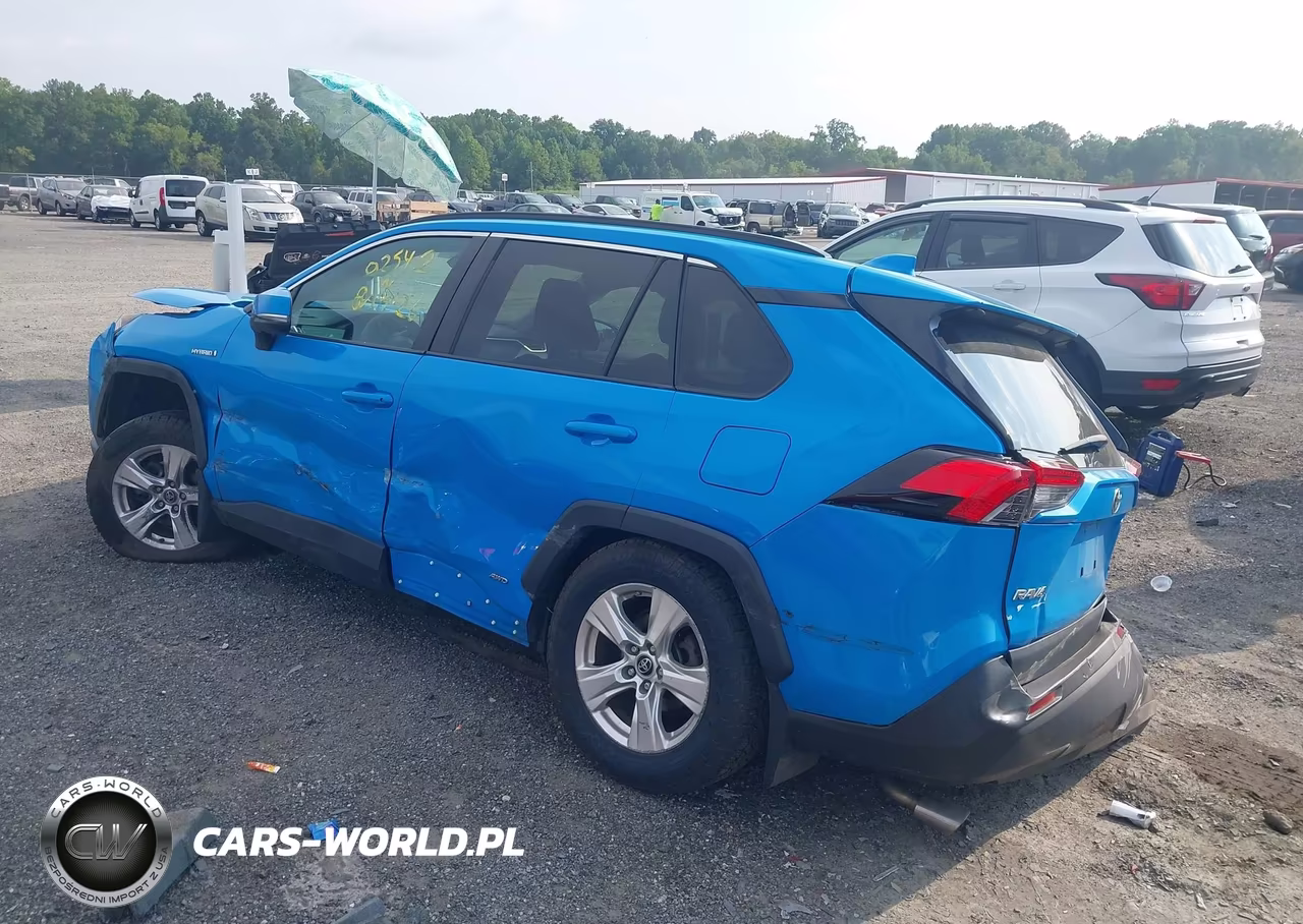 2019 Toyota Rav4 Hybrid Xle VIN:2T3RWRFV6KW034150 - 3