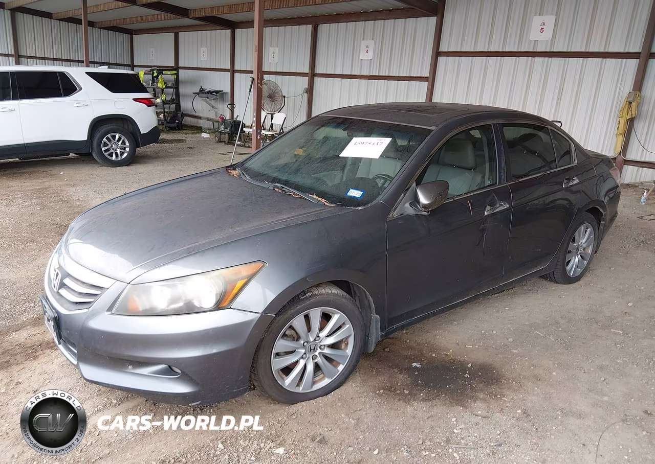 2011 Honda Accord 3.5 Ex-L VIN:1HGCP3F81BA008758 - 2
