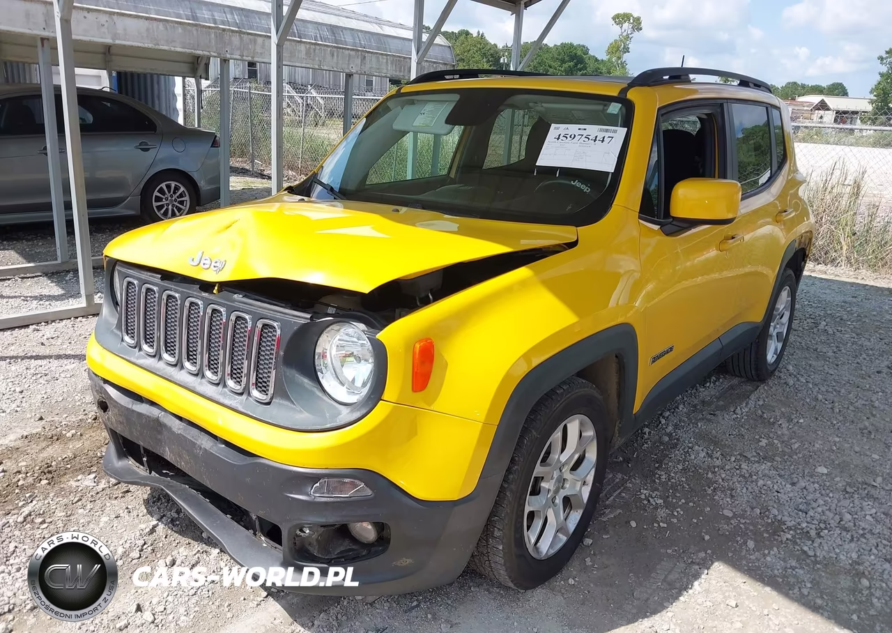 2017 Jeep Renegade Latitude Fwd VIN:ZACCJABBXHPE67057 - 2