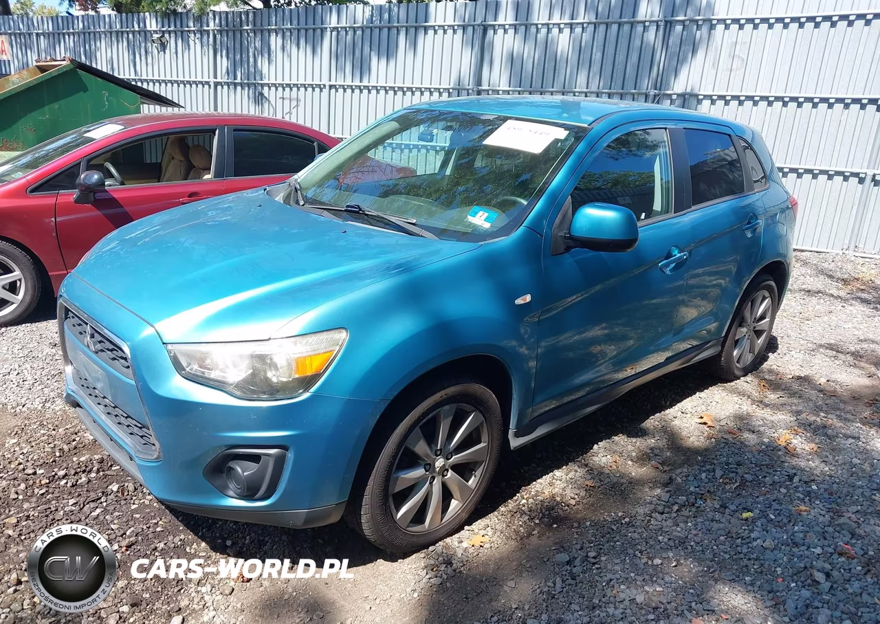 2014 Mitsubishi Outlander Sport Es VIN:4A4AR3AU0EE009880 - 2