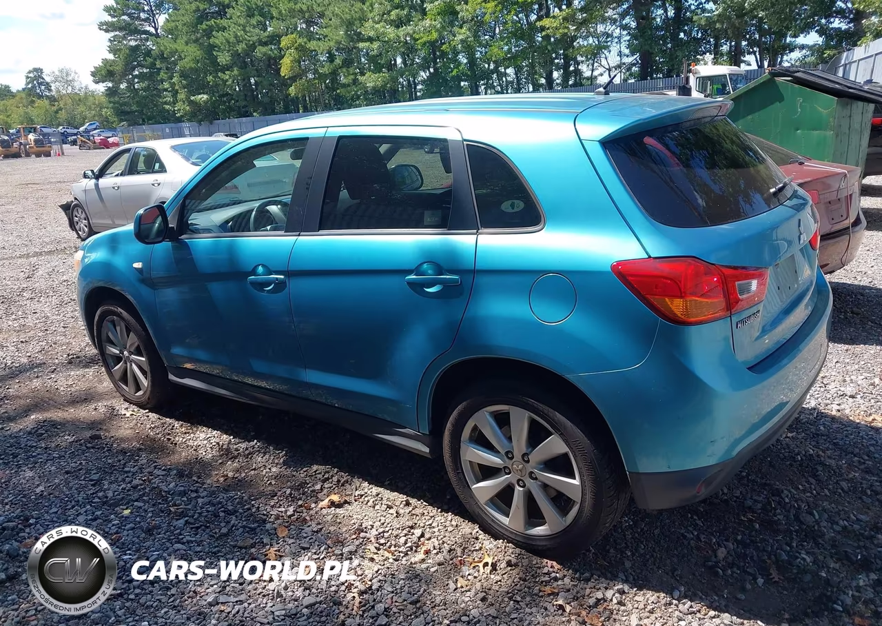 2014 Mitsubishi Outlander Sport Es VIN:4A4AR3AU0EE009880 - 3