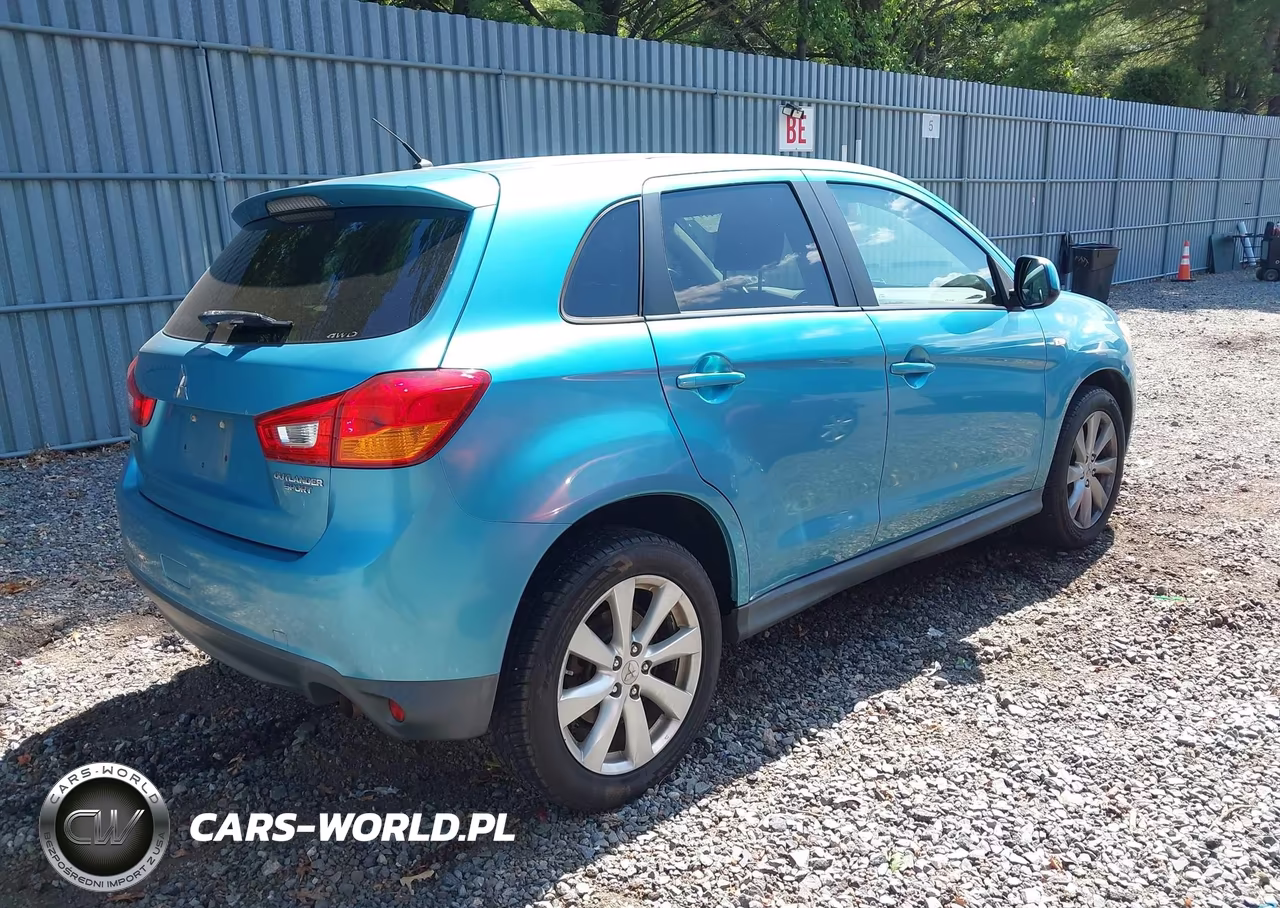2014 Mitsubishi Outlander Sport Es VIN:4A4AR3AU0EE009880 - 4