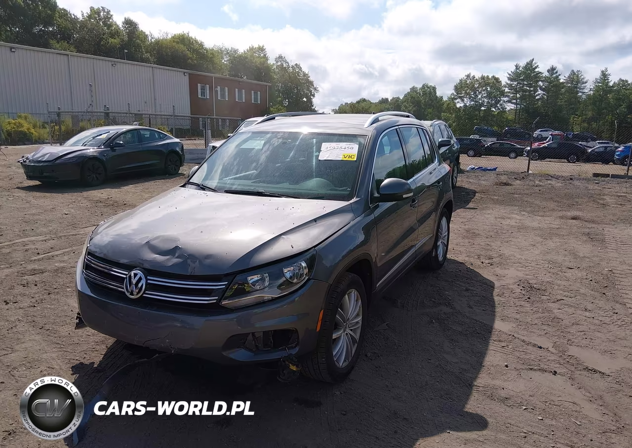 2014 Volkswagen Tiguan Se VIN:WVGAV3AX7EW512924 - 2