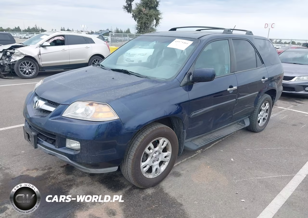 2004 Acura Mdx VIN:2HNYD18624H522095 - 2
