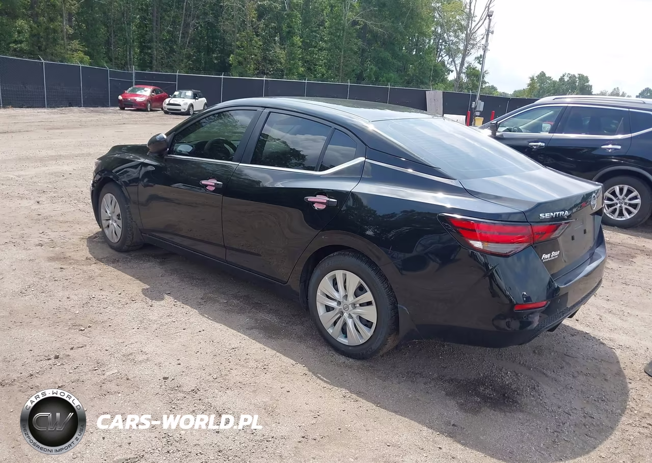 2024 Nissan Sentra S Xtronic Cvt VIN:3N1AB8BV7RY213085 - 3