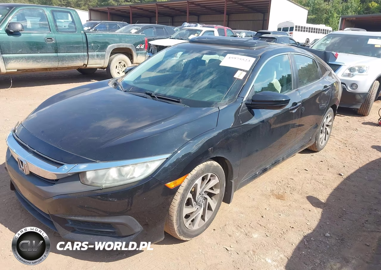 2018 Honda Civic Ex VIN:19XFC2F76JE011319 - 2