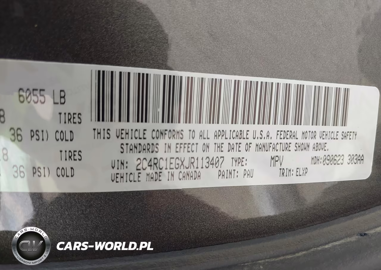 2018 Chrysler Pacifica Touring L Plus VIN:2C4RC1EGXJR113407 - 9