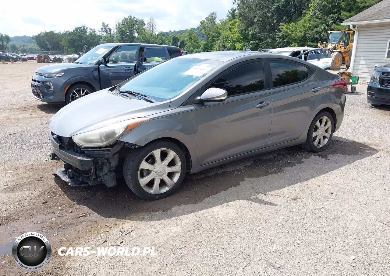 2013 Hyundai Elantra Limited VIN:5NPDH4AE3DH286530 - 2