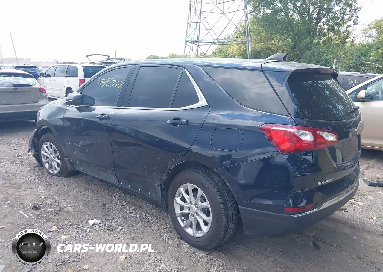 2020 Chevrolet Equinox Awd Lt 1.5L Turbo VIN:3GNAXUEV9LS507348 - 3