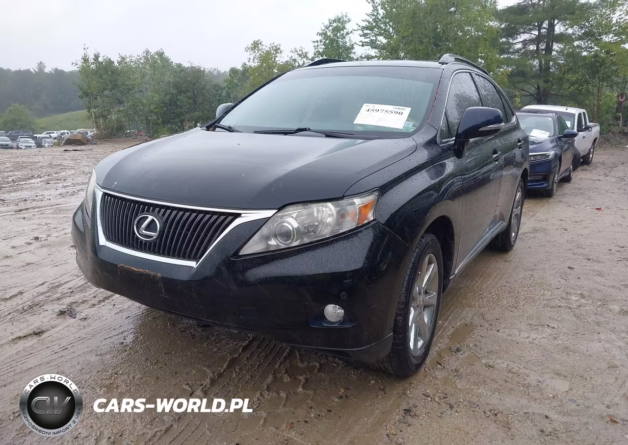 2010 Lexus Rx 350 VIN:2T2ZK1BA8AC017547 - 2