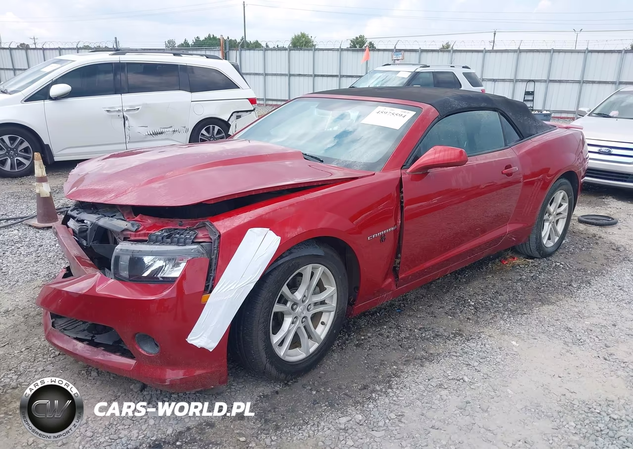 2015 Chevrolet Camaro 1Lt VIN:2G1FD3D36F9259538 - 2