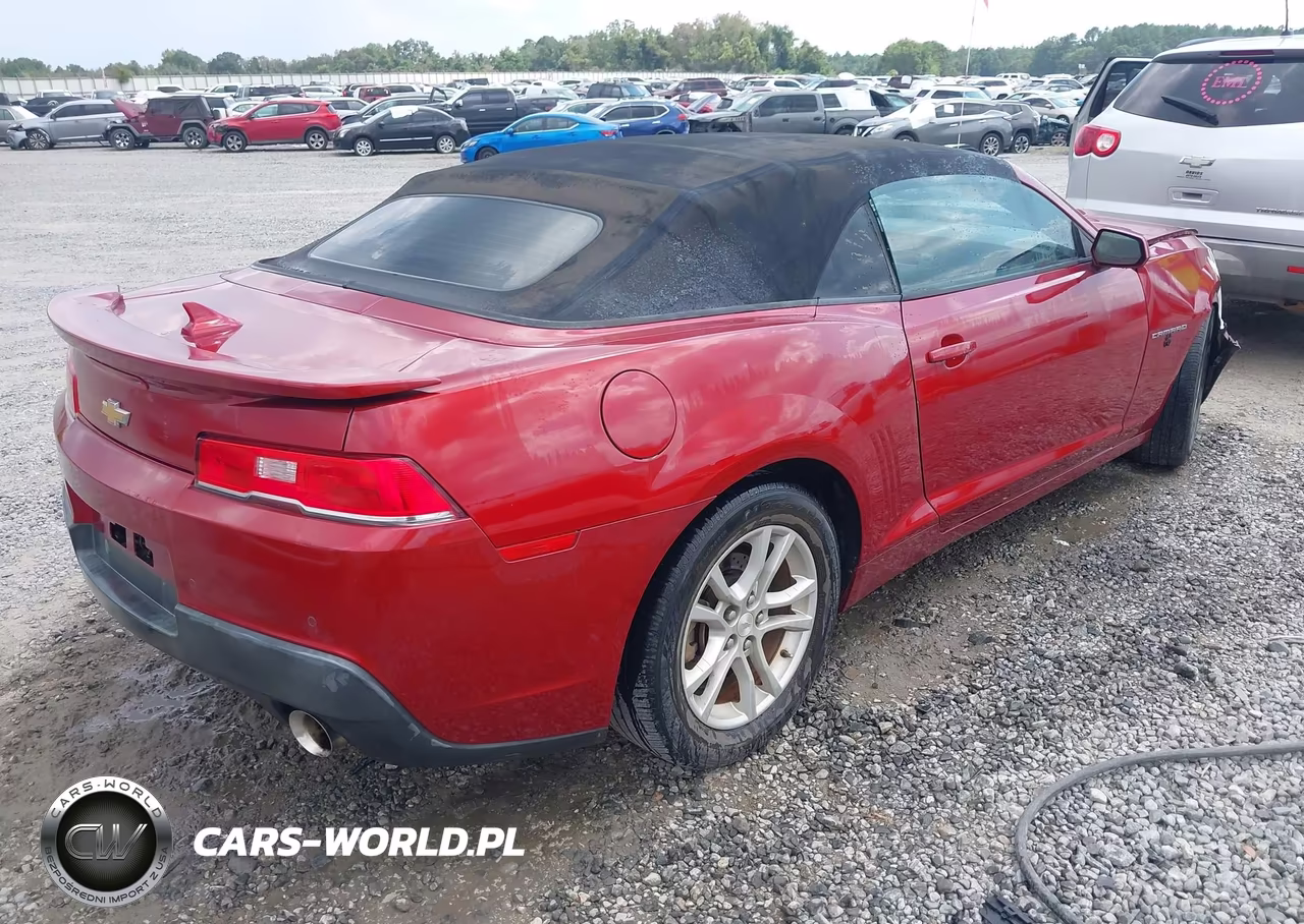 2015 Chevrolet Camaro 1Lt VIN:2G1FD3D36F9259538 - 4