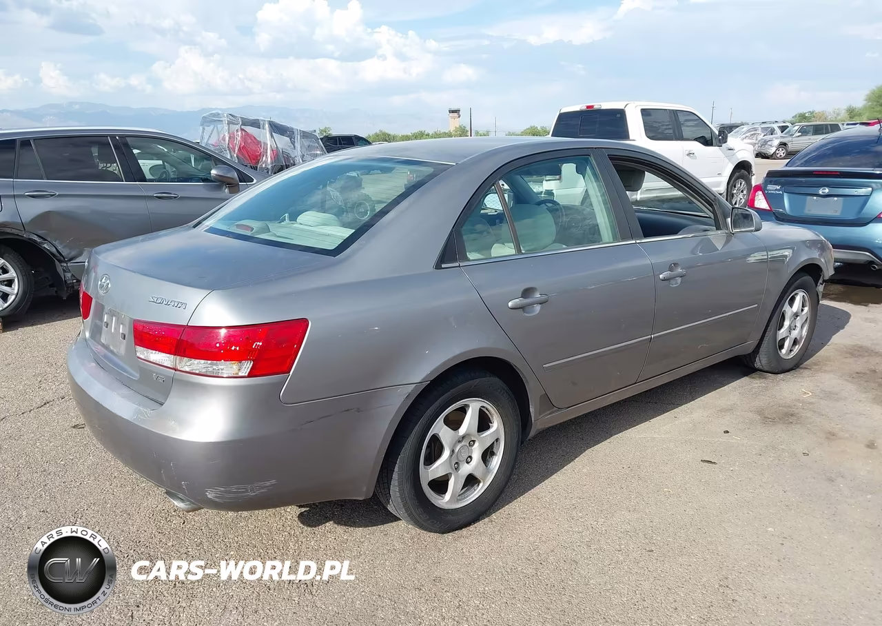 2006 Hyundai Sonata Gls V6-Lx V6 VIN:5NPEU46F76H022442 - 4