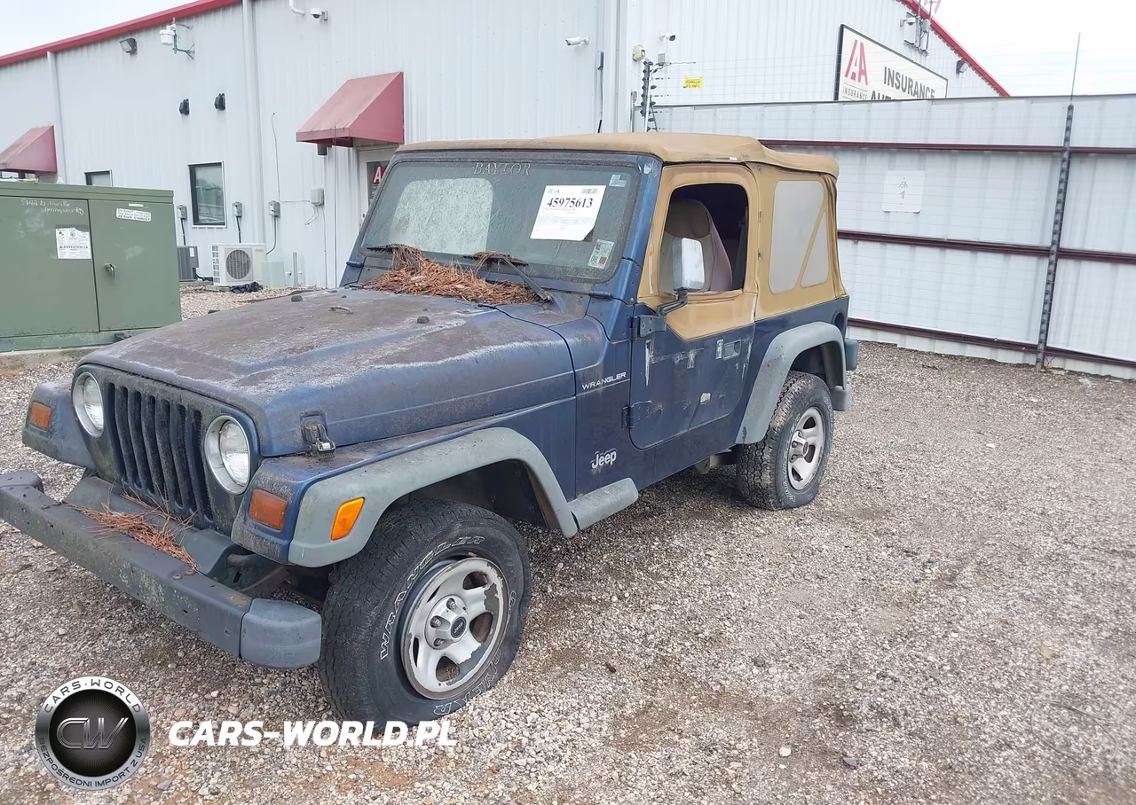 1997 Jeep Wrangler Se VIN:1J4FY29P7VP469593 - 2