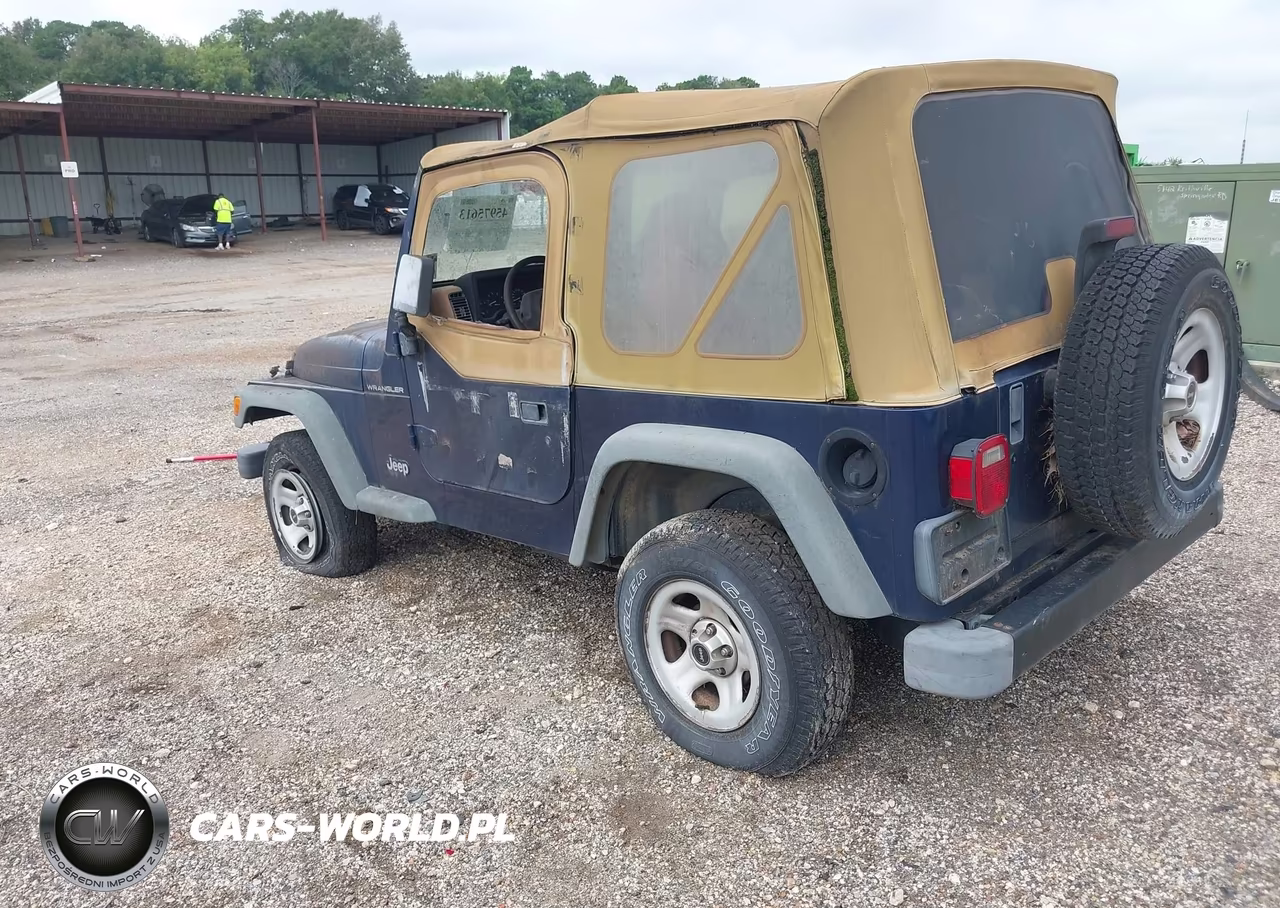 1997 Jeep Wrangler Se VIN:1J4FY29P7VP469593 - 3