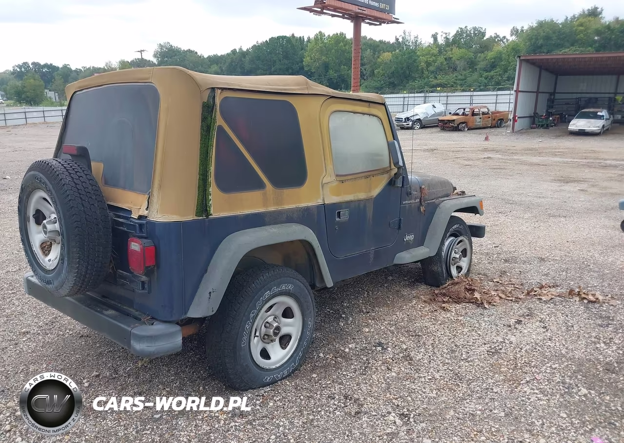1997 Jeep Wrangler Se VIN:1J4FY29P7VP469593 - 4