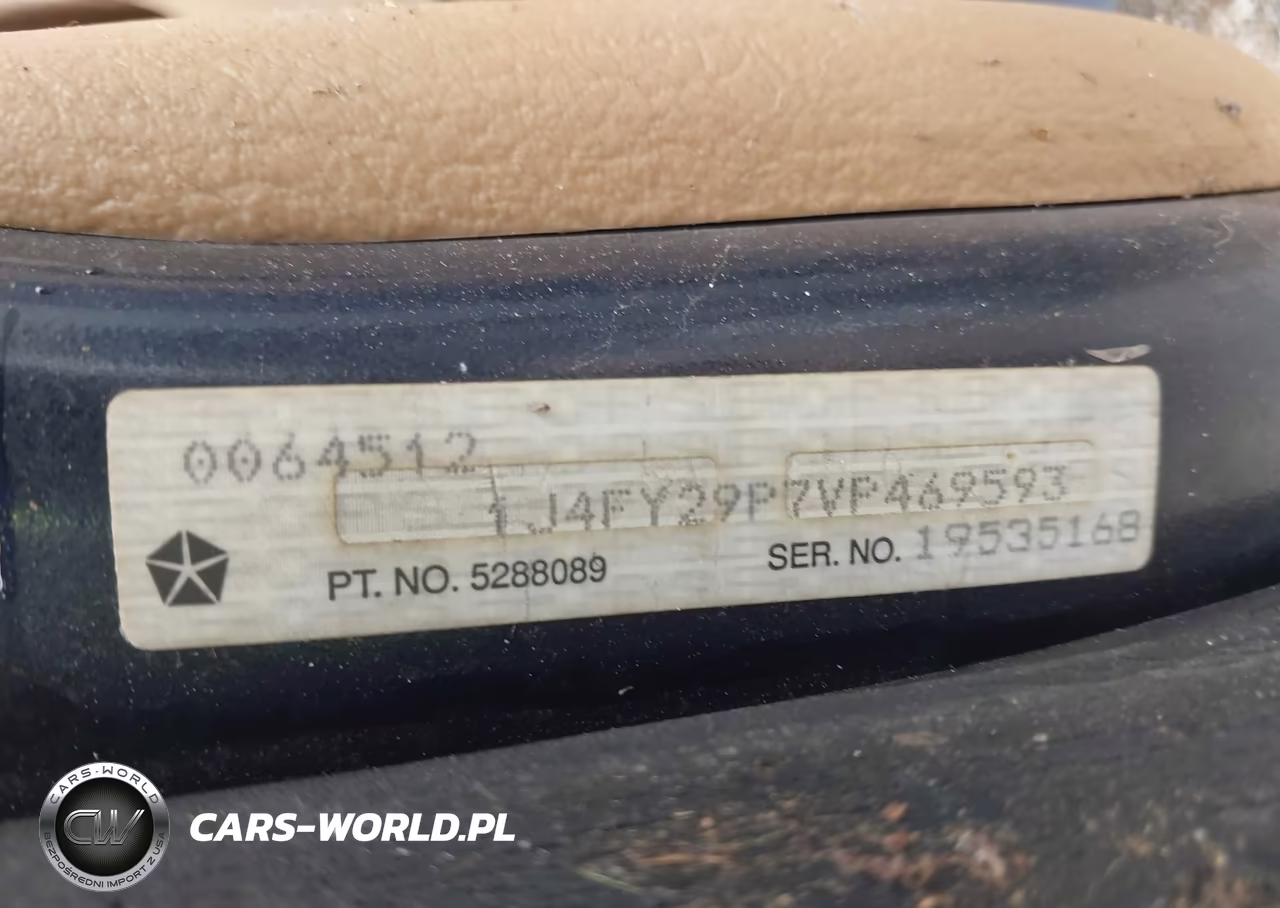 1997 Jeep Wrangler Se VIN:1J4FY29P7VP469593 - 9